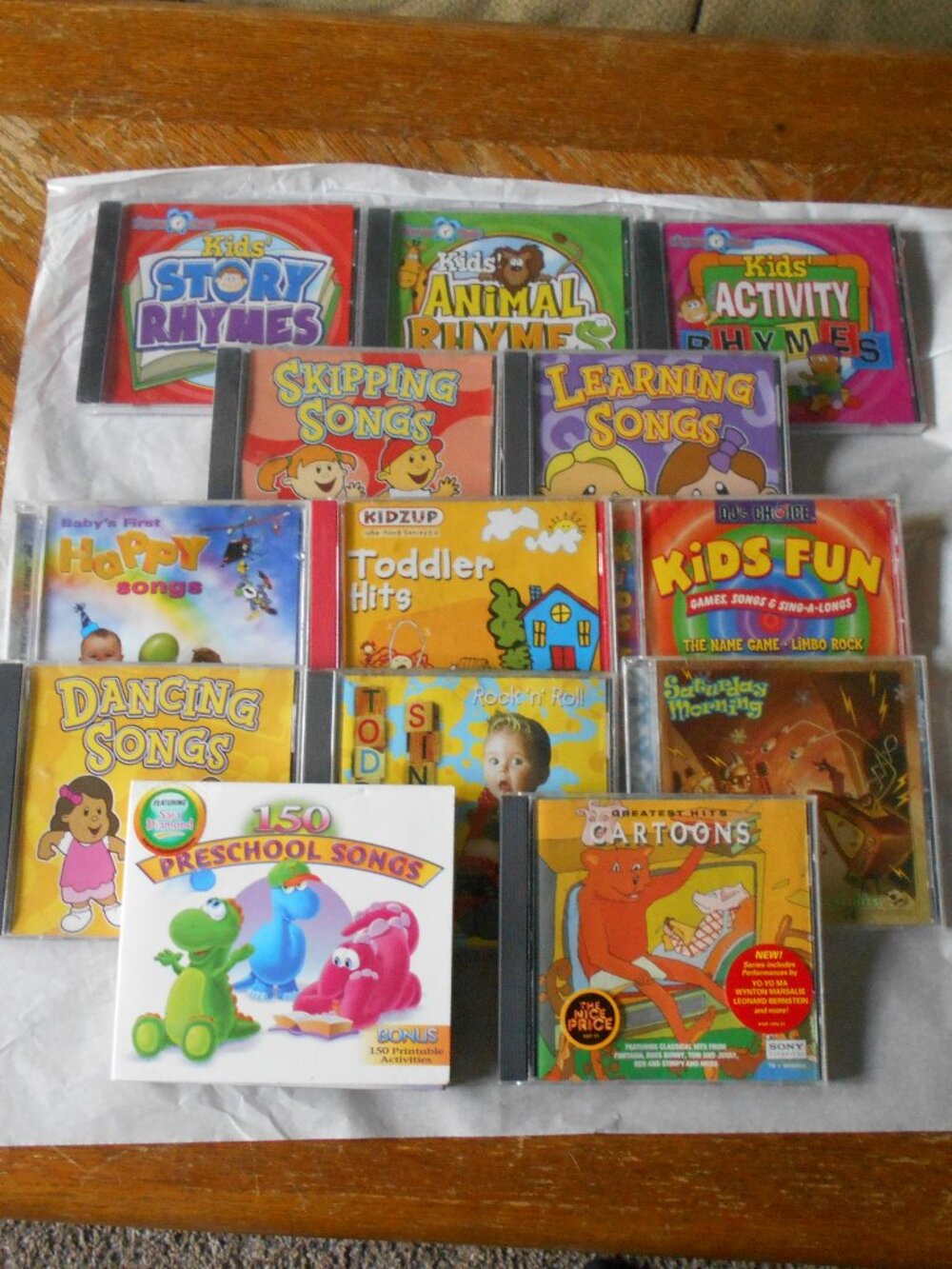 16 Children's CDs- 5 Unopened